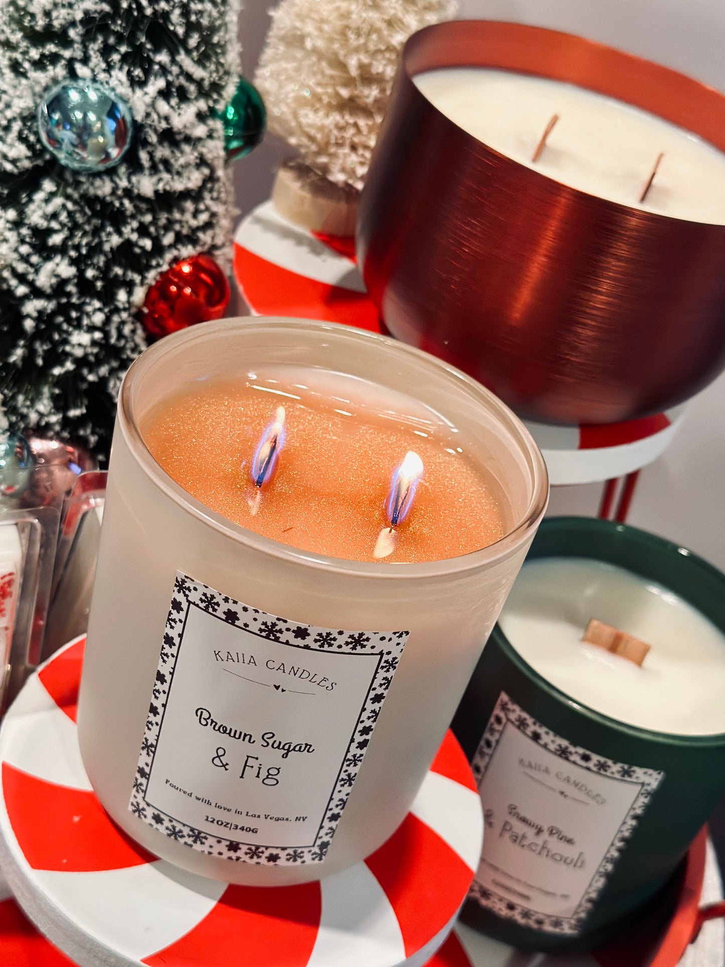 12oz holiday candle